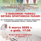 X Radłowski Turniej Brydża