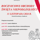 11 listopada. Narodowe Święto Niepodległości