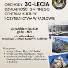 30-lecie działalności GCKiC